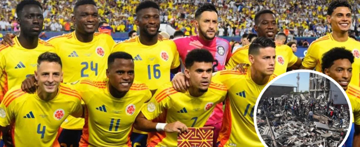 Jugadores de la Selección Colombia.