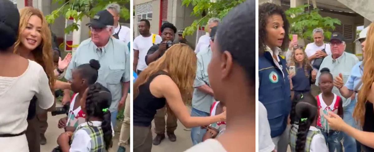Shakira en Chocó.