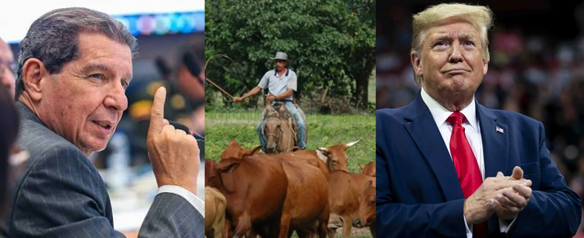 Jose Felix Lafaurie / ganadería en el Cesar / Donald Trump