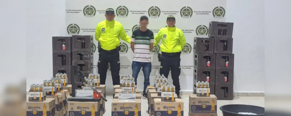 1.500 cervezas ‘Coronita’ y ‘Costeña’ adulteradas iban a llegar al mercado de Valledupar: así las hacían pasar por originales