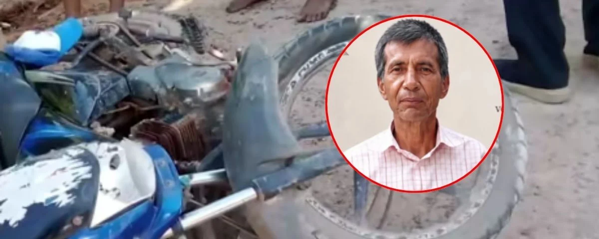 Iba en moto hacia una finca familiar y murió tras chocar contra un furgón en el centro del Cesar