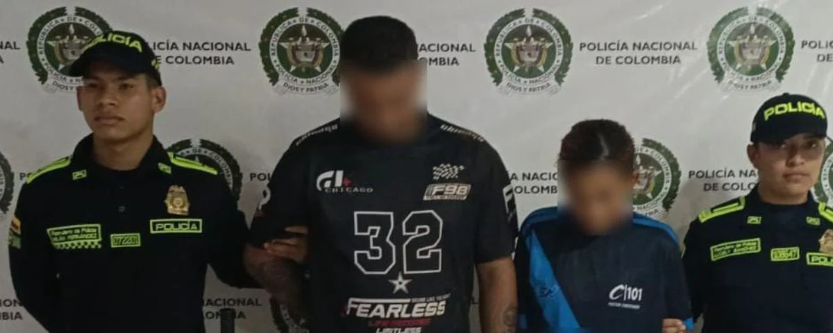 Dos presuntos jíbaros cayeron en el centro del Cesar: les encontraron una pistola y droga lista para vender