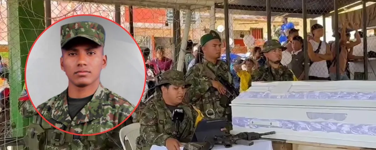Disidencias de las Farc entregan el cuerpo de Idel José Torres, soldado vallenato asesinado en el Cauca el pasado domingo