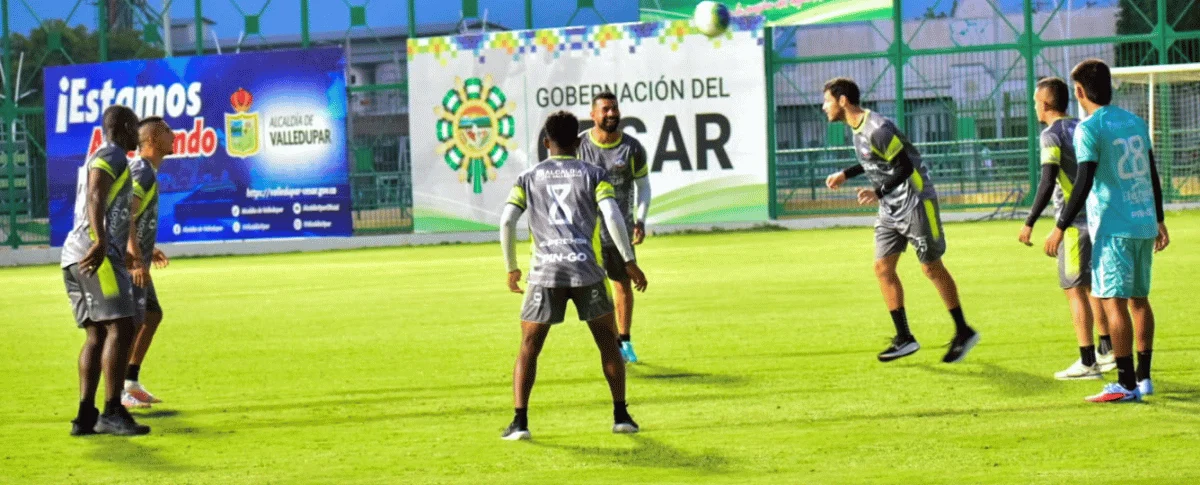 Alianza Valledupar se preparó para su partido ante Once Caldas. Foto: Said Armenta.