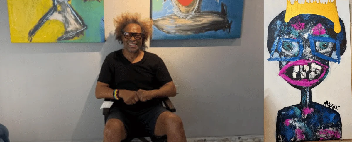 El pintor vallenato fue premiado en Medellín.