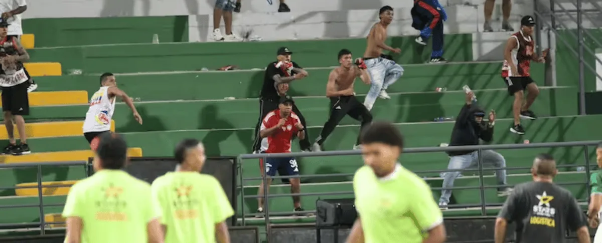 El estadio Armando Maestre fue escenario de un hecho vergonzoso.