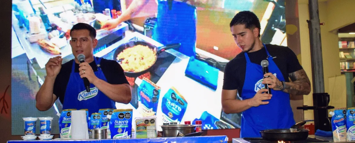 Charlie Pesselini y Juan Food Time. Foto: Said Armenta.