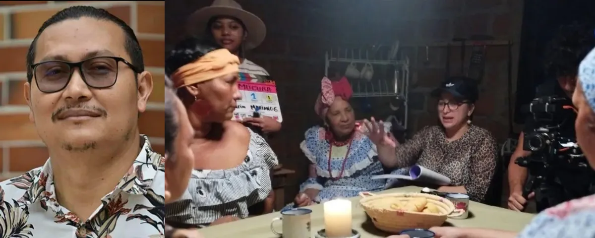 Marines Films, cine en Valledupar, cine regional, cine colombiano, Óscar Alvarado, Nina Marín, sala de cine Valledupar, El Amparo Valledupar, películas en Valledupar & La directora vallenata Nina Marín filmando ‘Soy múcura’.