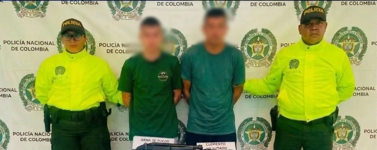 Cayeron con visores nocturnos: capturan en el sur del Cesar a alias ‘Poper’ y ‘Tucán’, ojos de las Conquistadoras de la Sierra