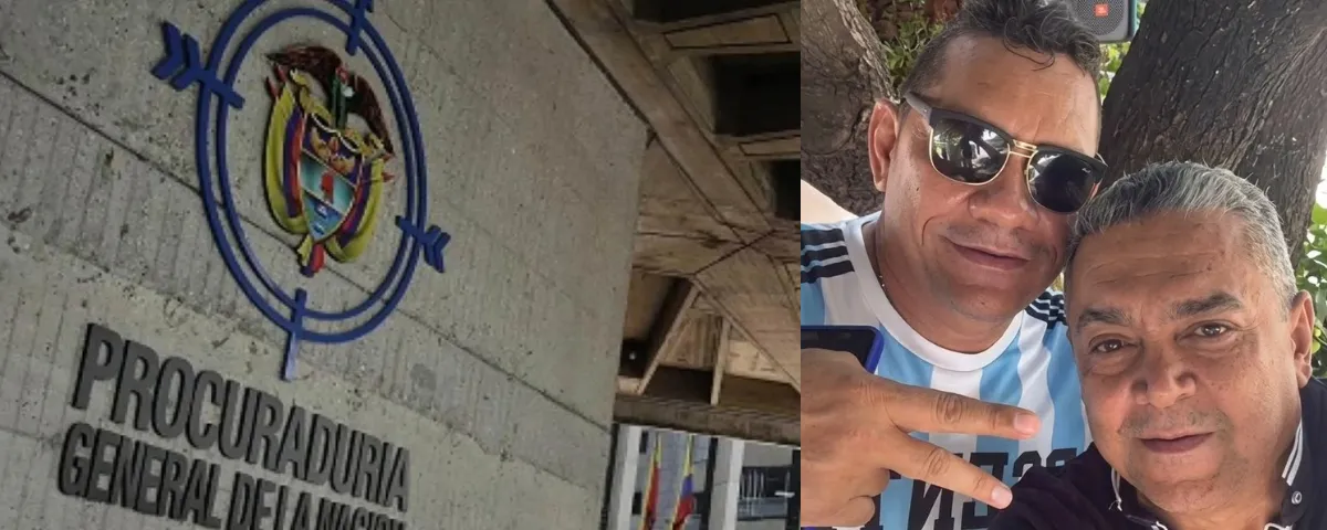 Concejal Lain Herald Rodríguez y el personero Agustín Cotes.