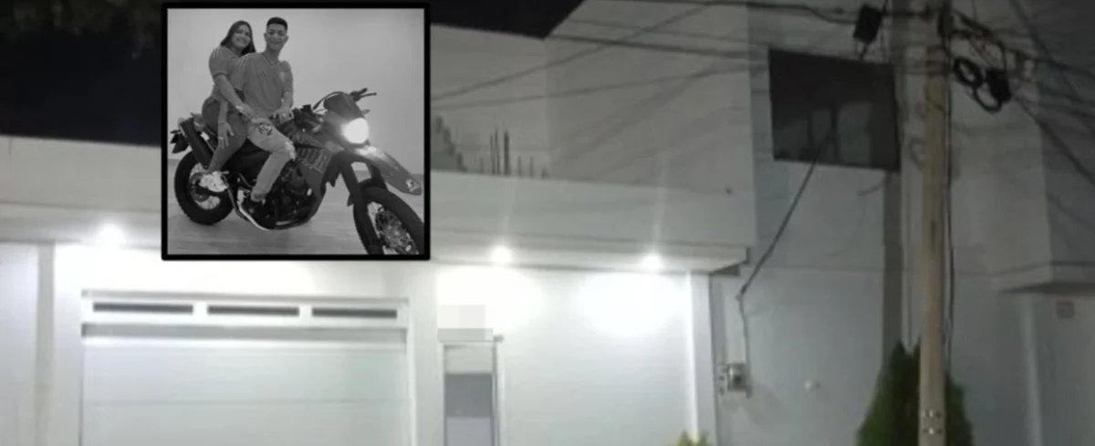 Casa donde fue abatido alias 'Bendito Menor'.