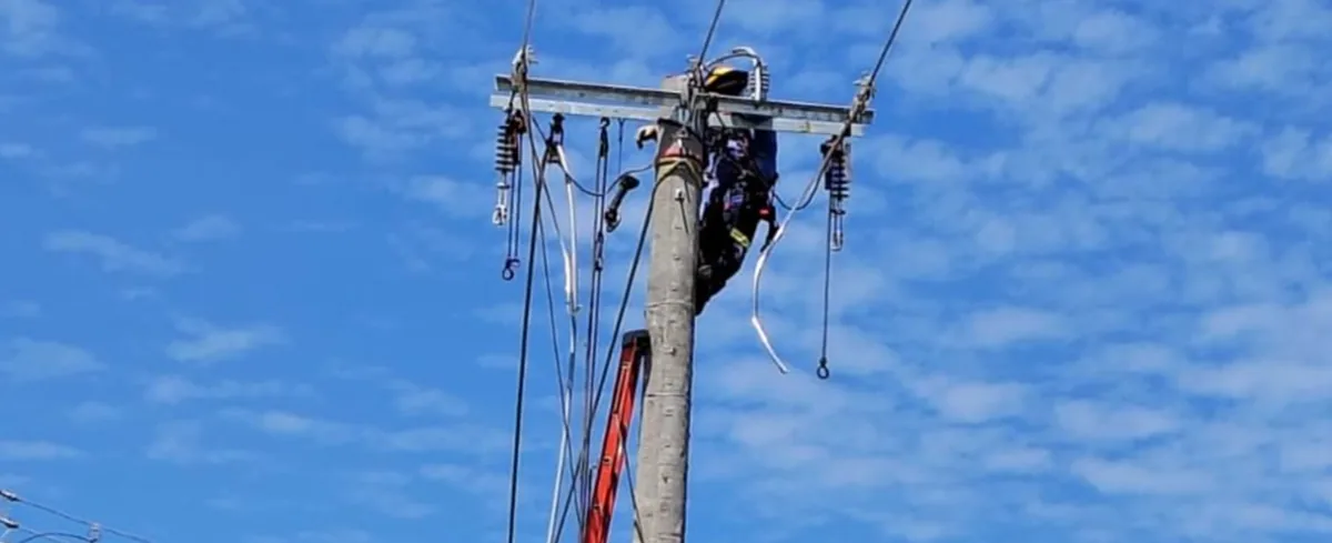 Trabajos de la empresa Energua.
