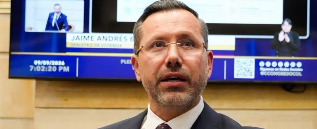 Jaime Andrés Beltrán, ministro de Vivienda.