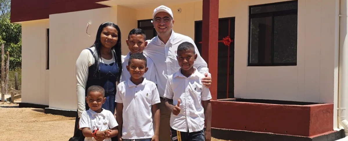 Entrega de las primeras viviendas Alto Impacto en La Loma, Cesar.