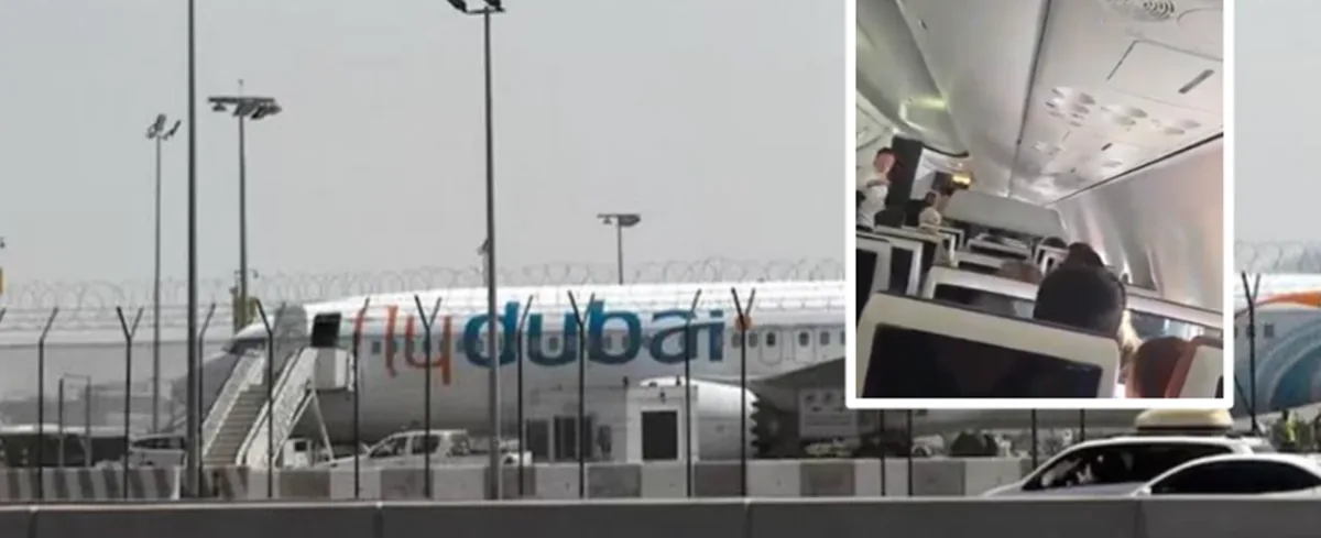Vuelo de FlyDubai que sufrió una emergencia.