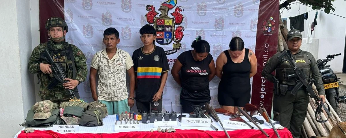 A la cárcel tres presuntos miembros del ELN por ataque al tren de Drummond en el Cesar: les hallaron armas y material del grupo
