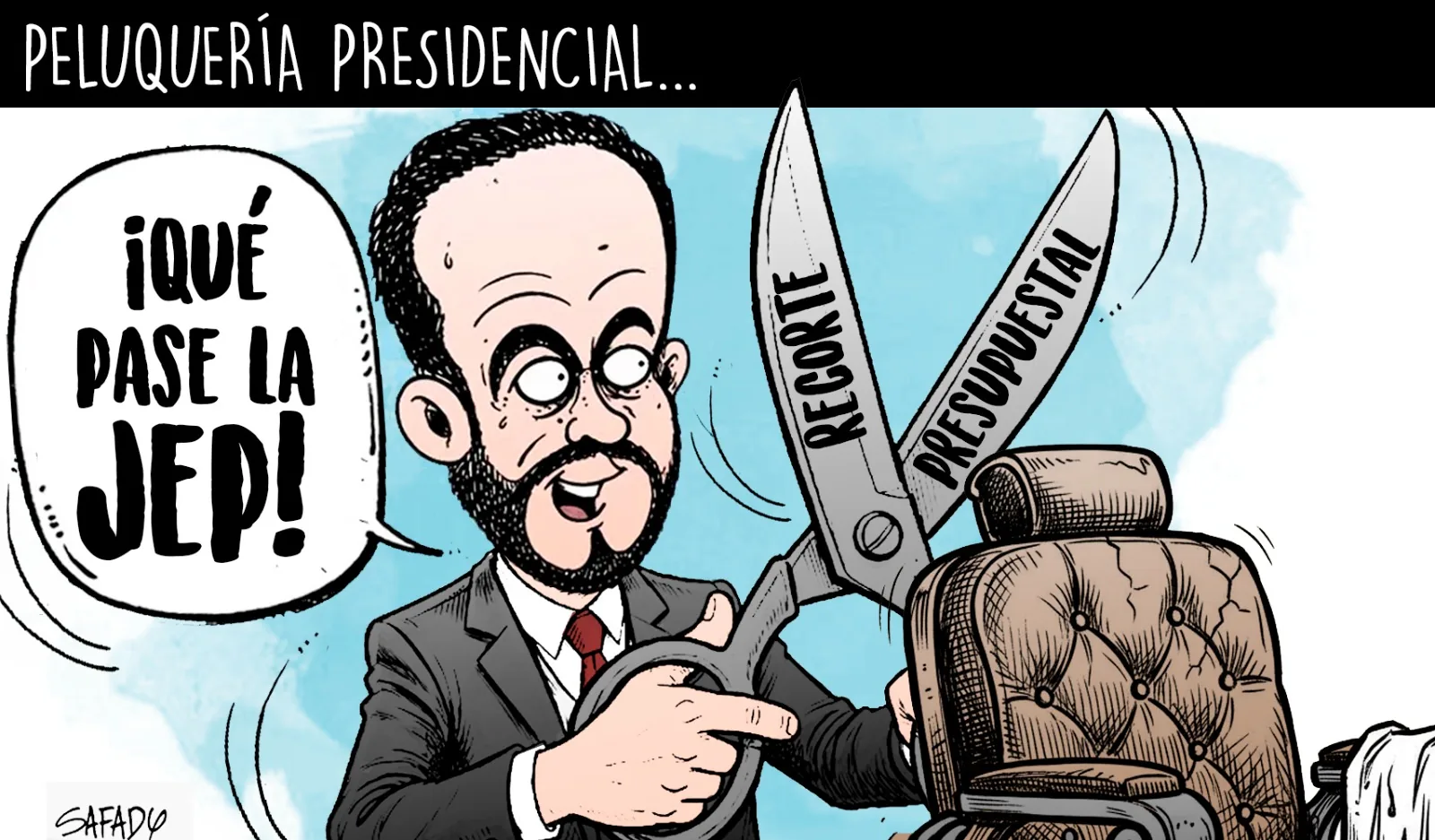 Peluquería presidencial…