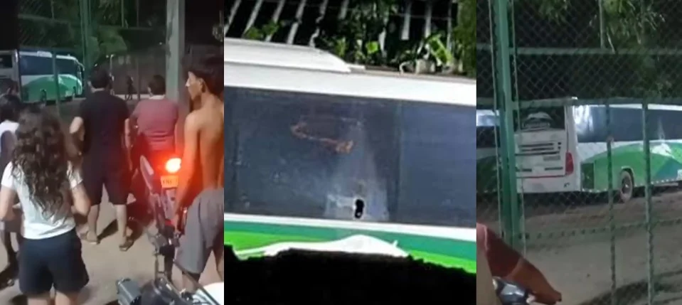 Atentado flota de Drummond en Curumaní.
