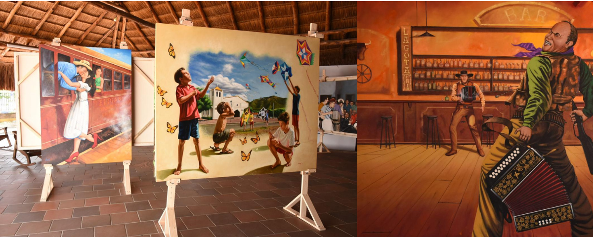 El MUVA abrió su primera exposición presencial en Valledupar. Foto: Cortesía Rafael Escalona.