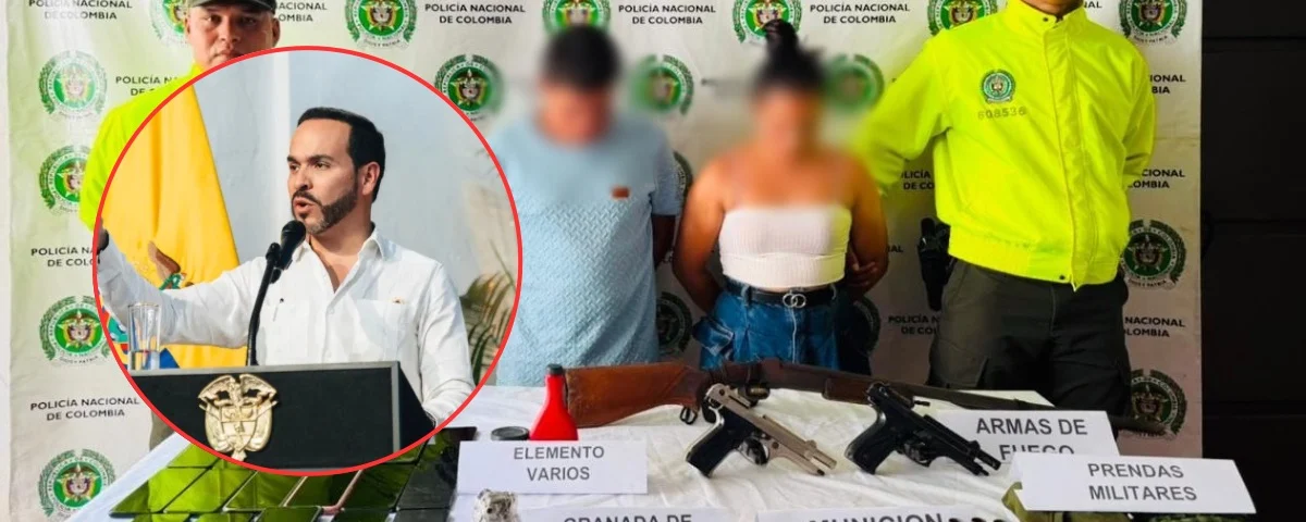 Presidente De la Espriella celebró captura de alias ‘El Loco’ y ‘Leyla’ en Pailitas: serían presuntos integrantes del ELN