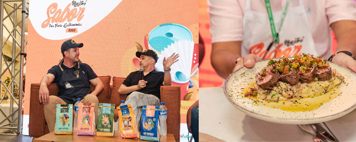 EN 2025, la Feria Gastronómica Nuestro Sabor contó con la participación especial de Jorge Celedón.