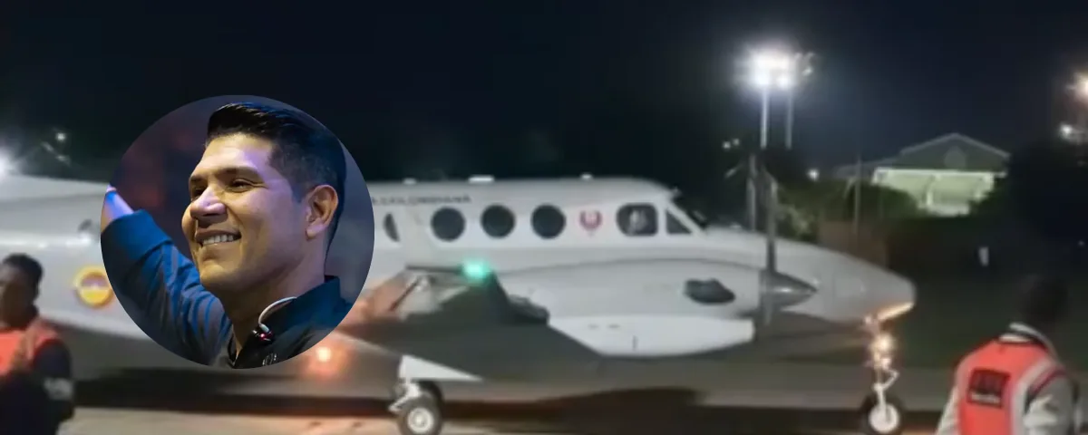 Kbeto Zuleta es trasladado en avión ambulancia de la Fuerza Aérea hacia Barranquilla