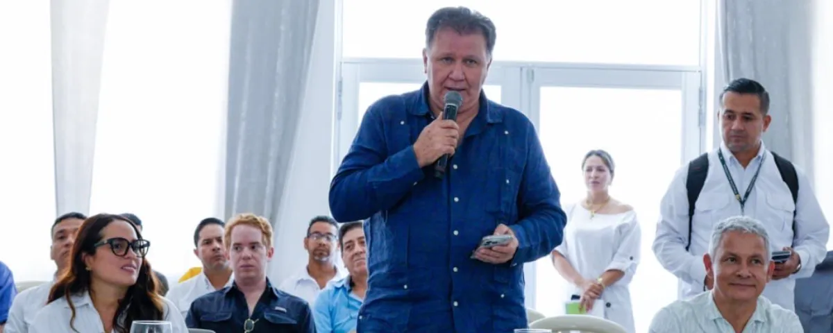 Foto del ministro de Agricultura, Indalecio Dangond.