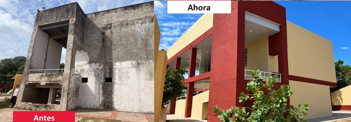 Drummond entrega renovada infraestructura educativa en el corregimiento La Aurora, Chiriguaná