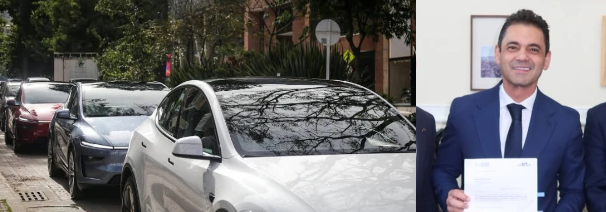 Foto referencia de carros eléctricos. Proyecto del representante Ape Cuello.