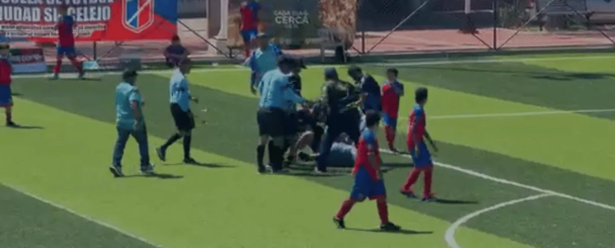 Así fue la trifulca.