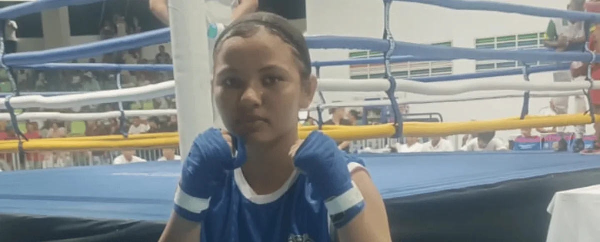 ¡Orgullo del Cesar sobre el cuadrilátero! Mahia Díaz conquistó el oro en Nacional Infantil de Boxeo