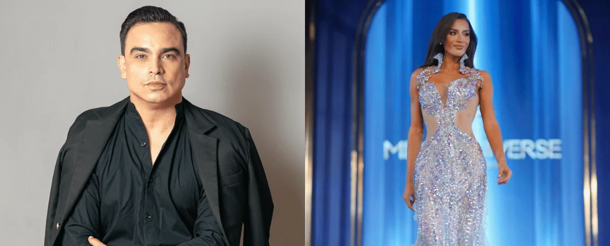 El vallenato José Cuello fue el artista detrás del vestido de gala de la nueva Miss Universe Colombia, María Alejandra López.