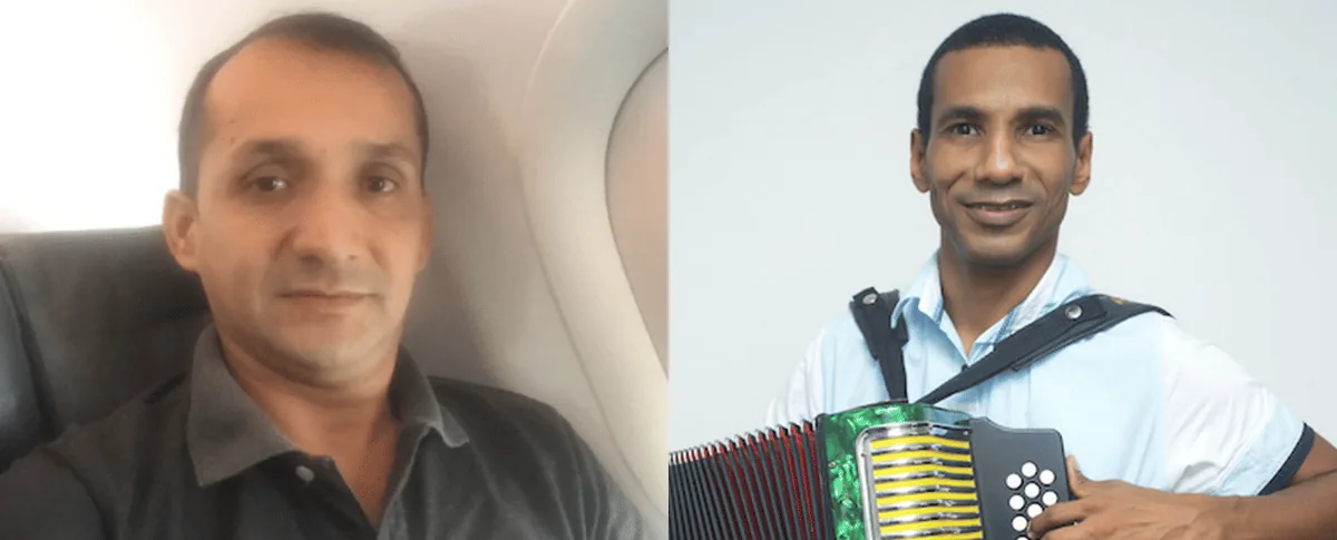 Ellos eran Geovanny Lobo y Harold Santana.