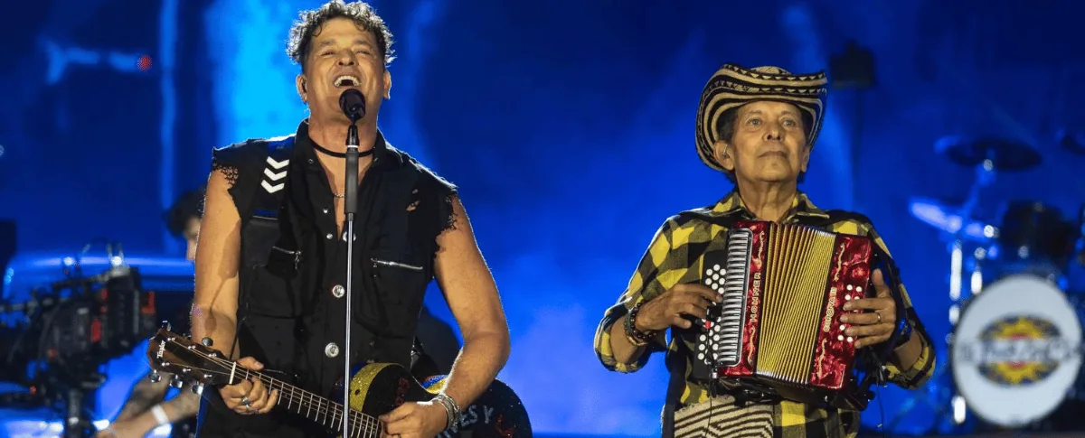 Carlos Vives y Egidio Cuadrado.