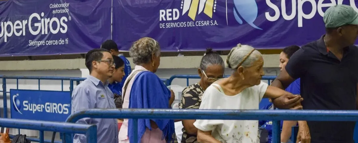 Adultos mayores del Cesar recibirán pagos de Colombia Mayor a partir del 28 de octubre. FOTO: Said Armenta