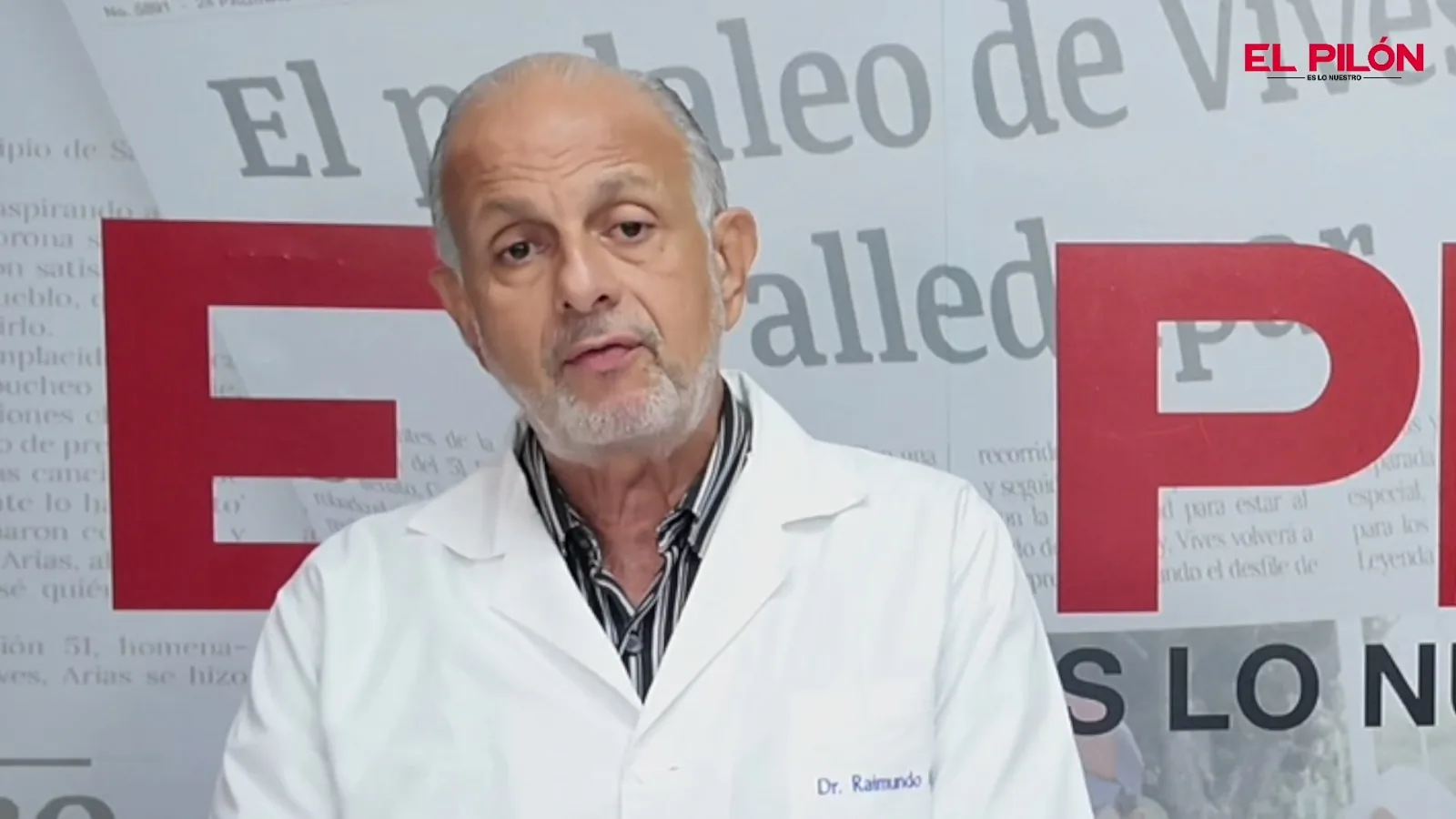 Doctor Raimundo Manneh Amastha, médico oncólogo clínico, en entrevista con EL PILÓN.