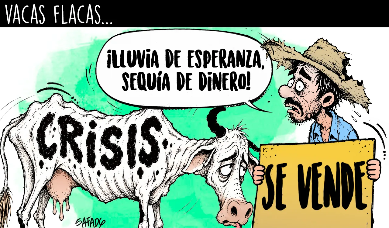 Vacas flacas…