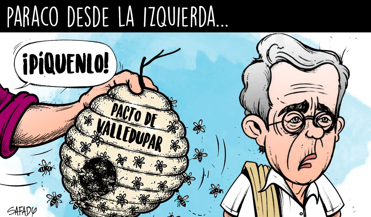 Paraco desde la izquierda…