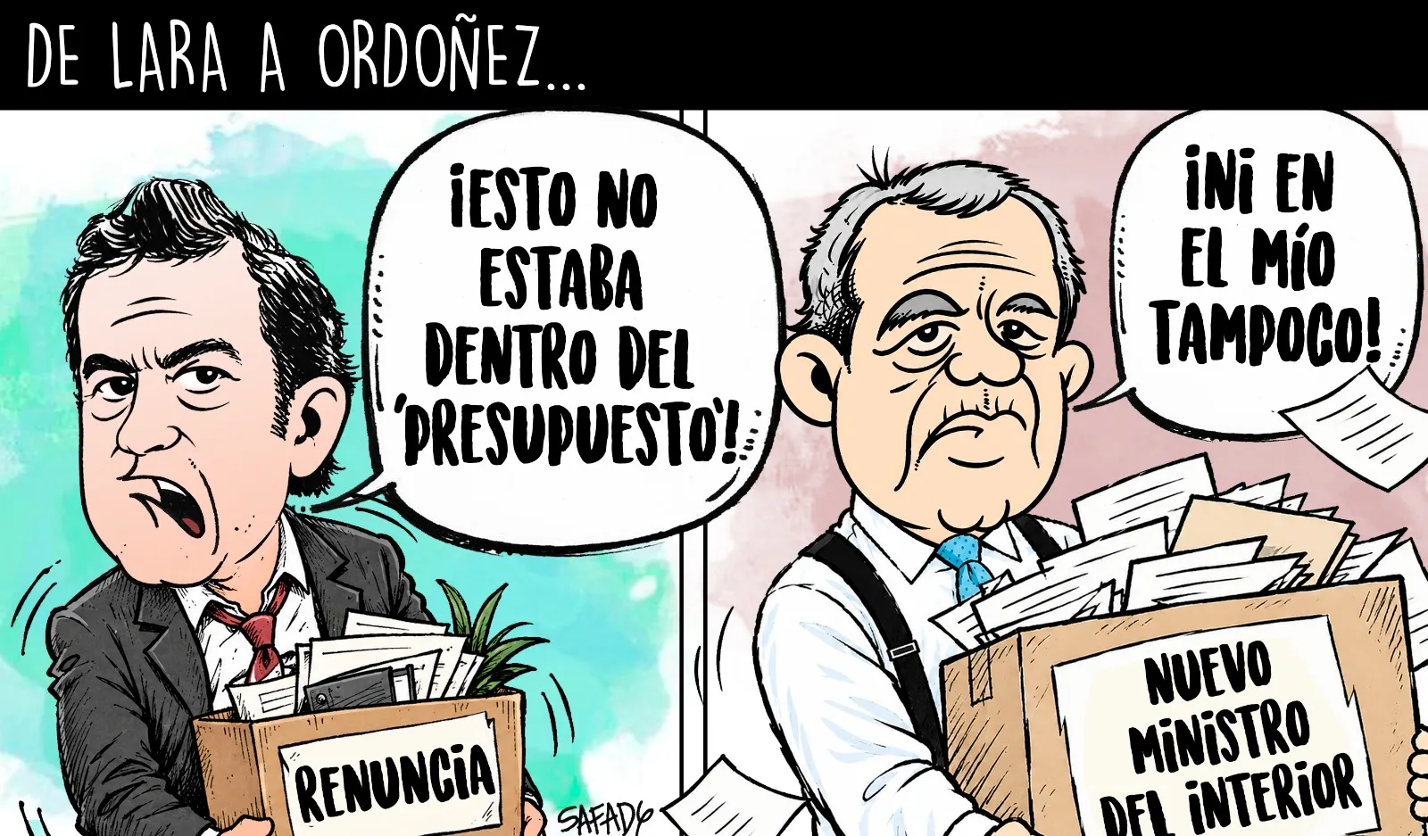 De Lara a Ordoñez...