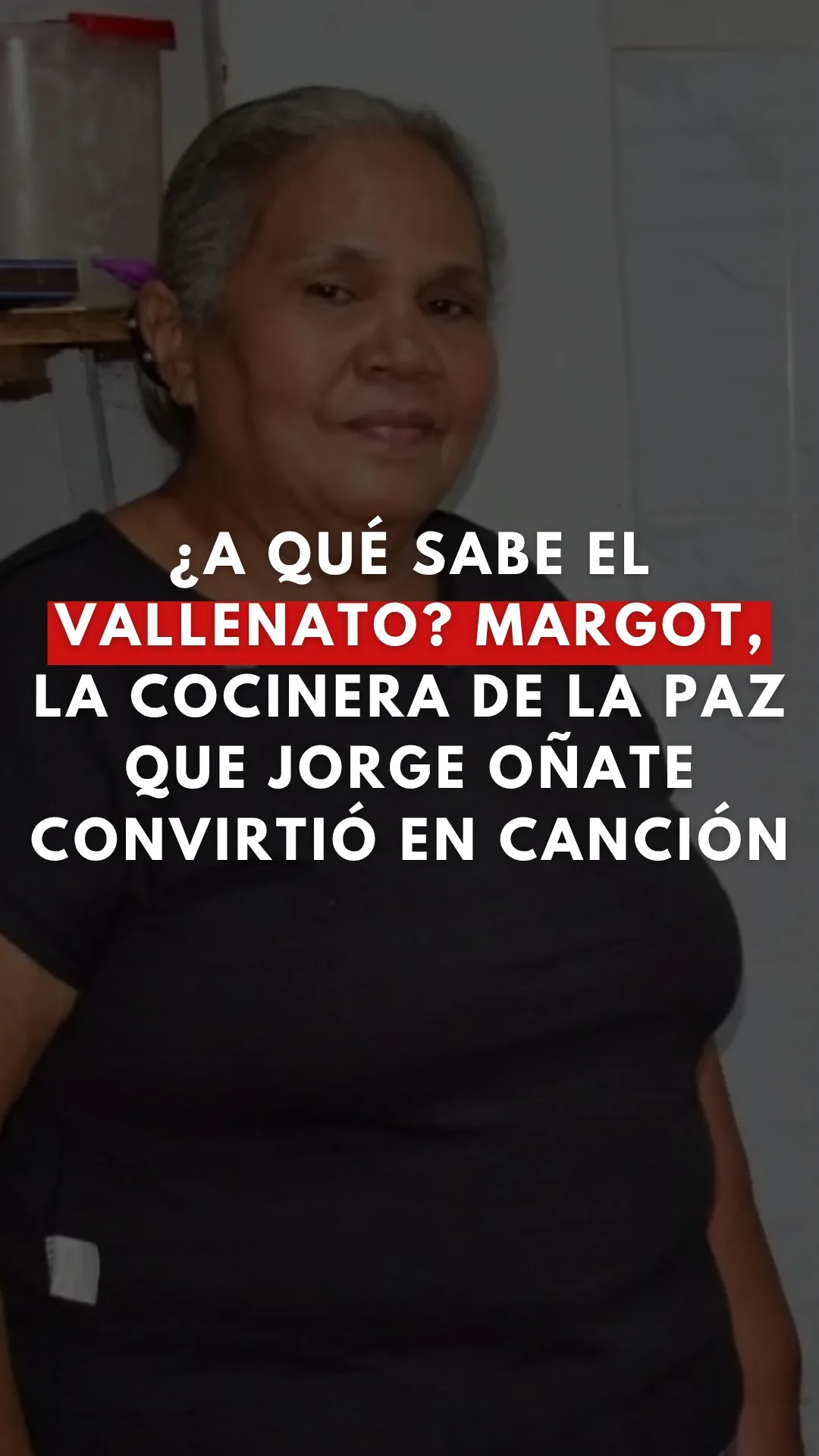Generales 👏 “Que venga Margot para la cocina, para que me ayude a la patrona”.