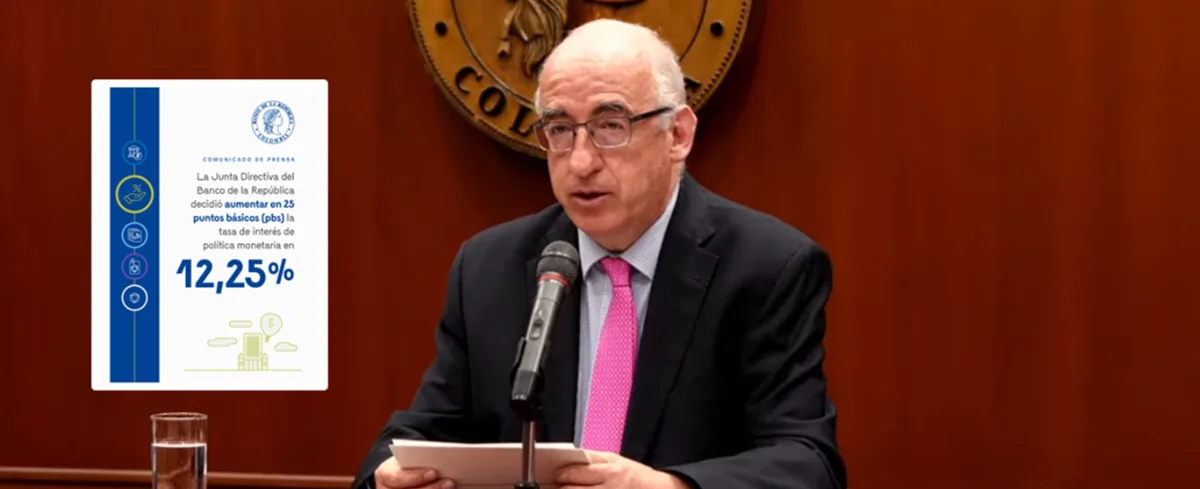 Leonardo Villar Gómez, gerente del Banco de la República.