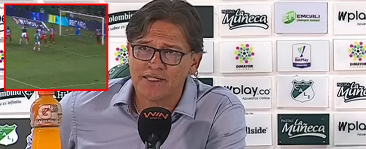 DT de Alianza Valledupar, Flabio Torres, en rueda de prensa tras la derrota 3-1 frente al Deportivo Cali.
