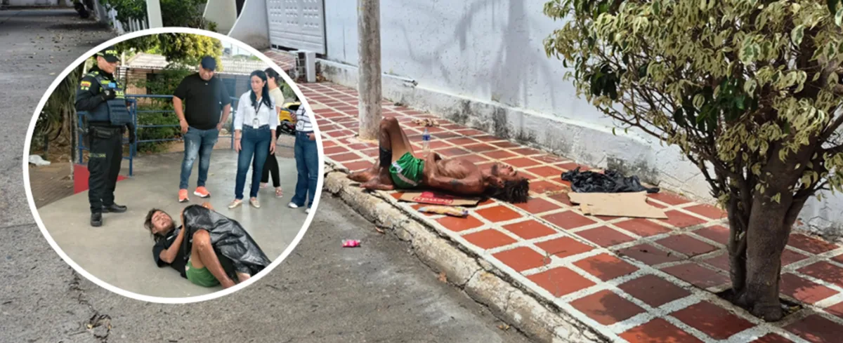 Atendieron llamado por habitante en condición de calle que estaba en delicado estado de salud en Valledupar