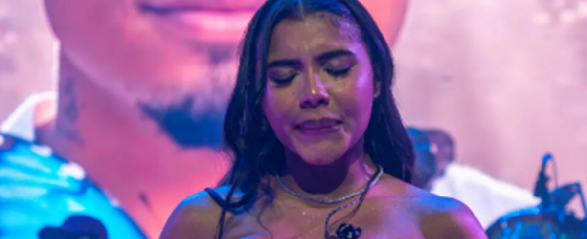 Natalia Curvelo, cantante de vallenato.