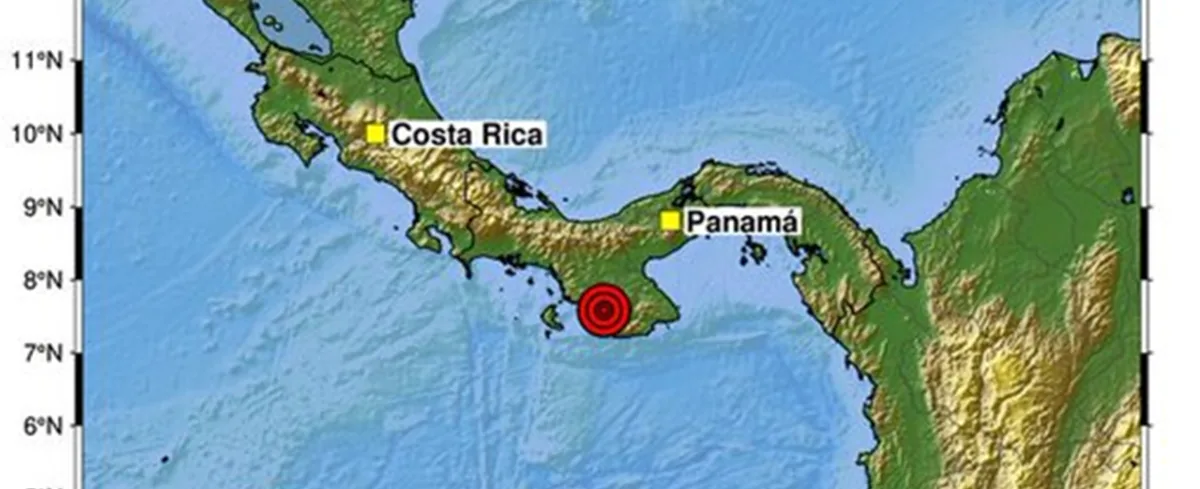 Fuerte sismo se sintió en Panamá.
