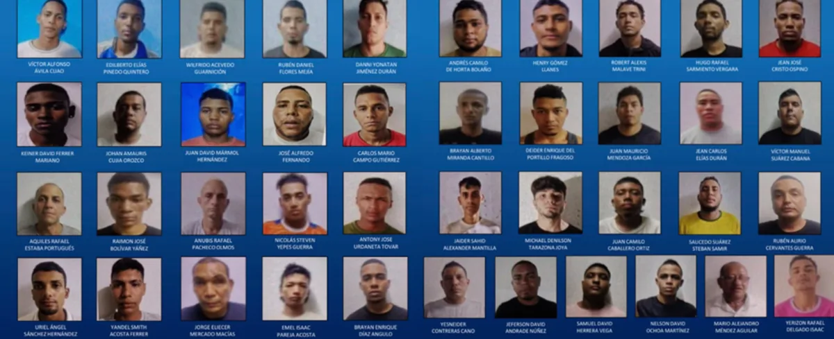 Presos fugados en Santa Marta
