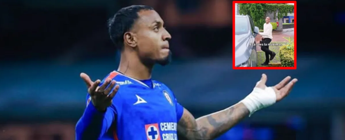 Willer Ditta, futbolista cesarense del Cruz Azul.