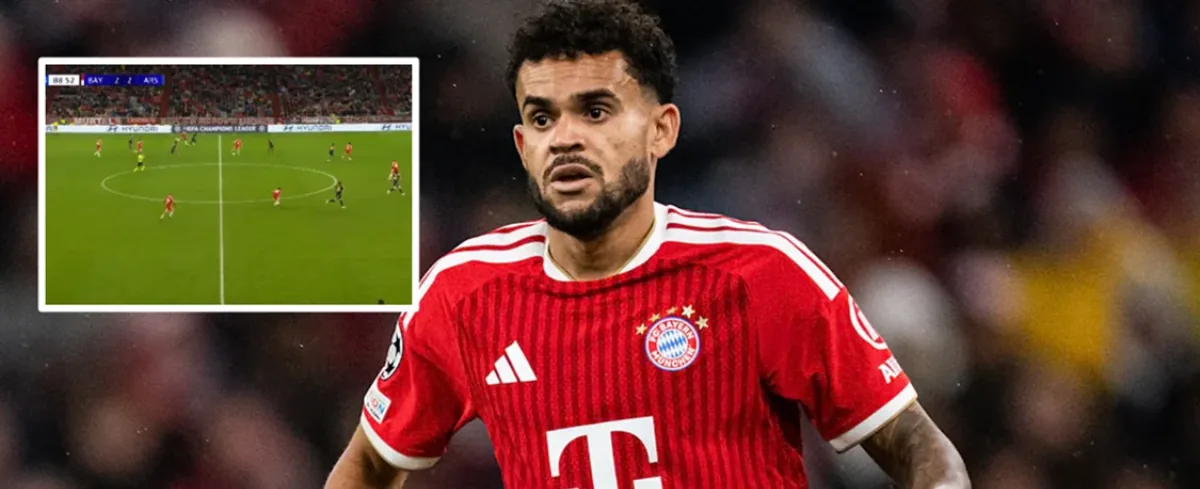Luis Díaz, delantero colombiano del Bayern Múnich.