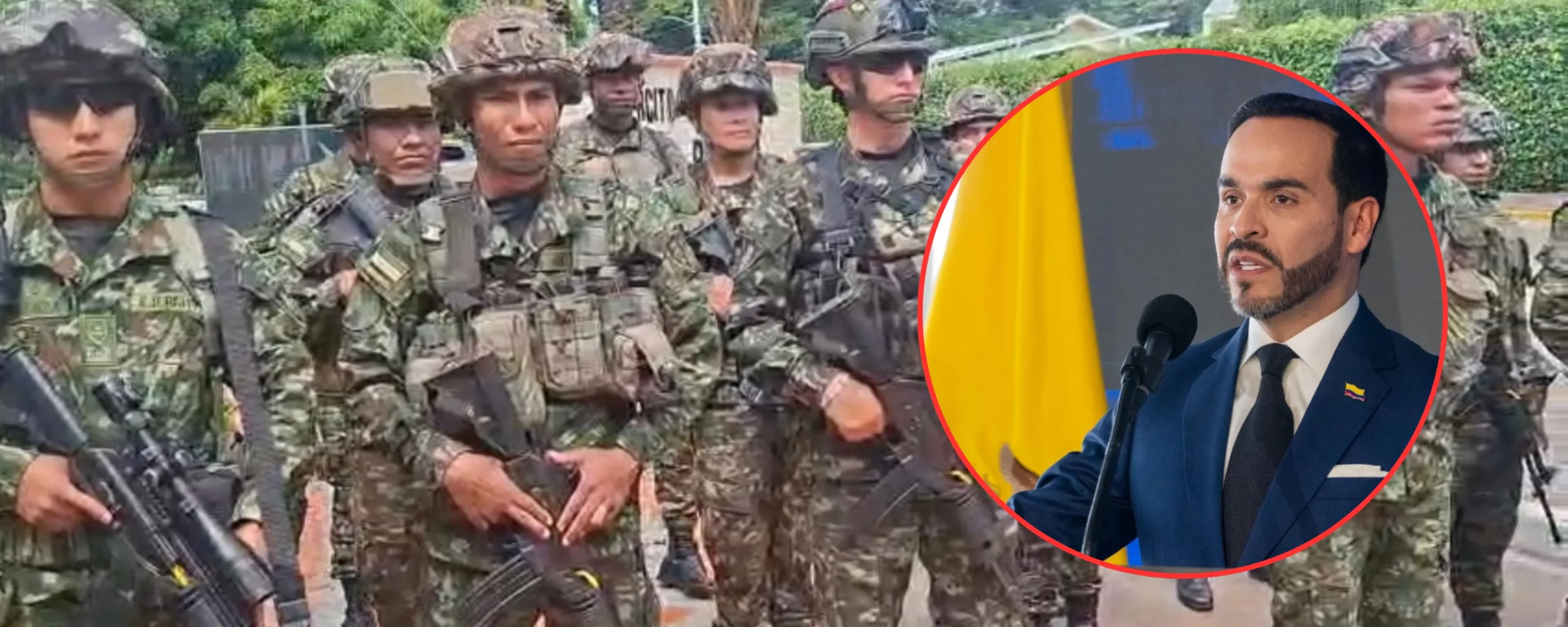 1.500 militares, tecnología antidrones y restricción al porte de armas: así será el dispositivo de seguridad por la visita de De la Espriella
