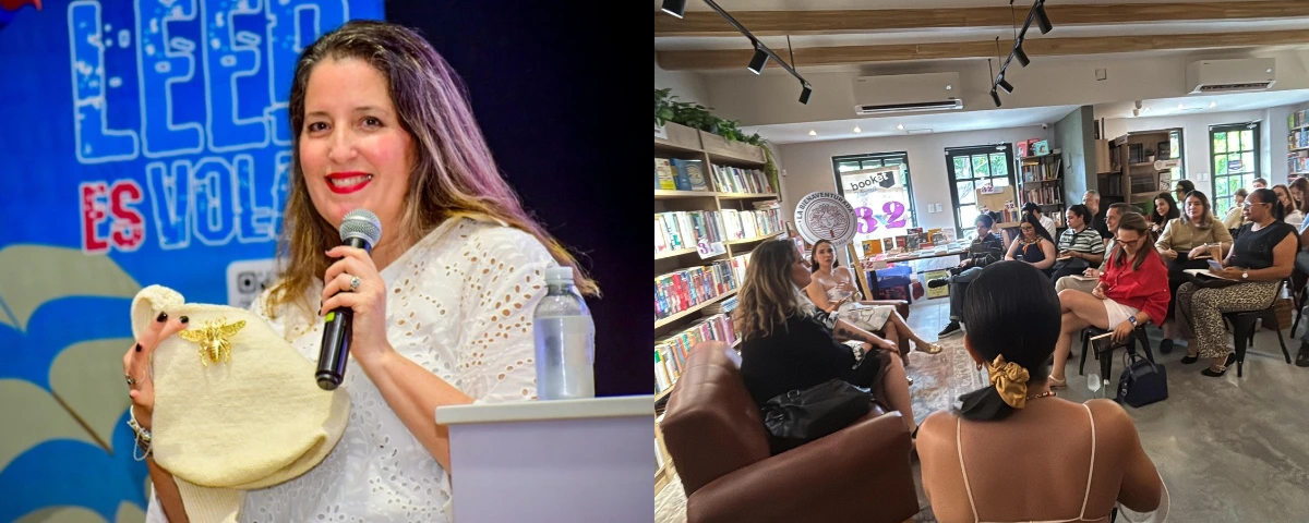 Los encuentros con la escritora argentina Agustina Bazterrica, autora de Cadáver exquisito y Las indignas, reunieron a lectores en la Casa de la Cultura y la Librería La Bienaventurada, como parte de la programación del PosFelva 2026 en Valledupar. Foto: EL PILÓN.